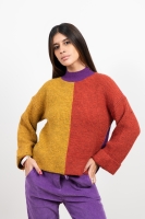 Sweater combinado