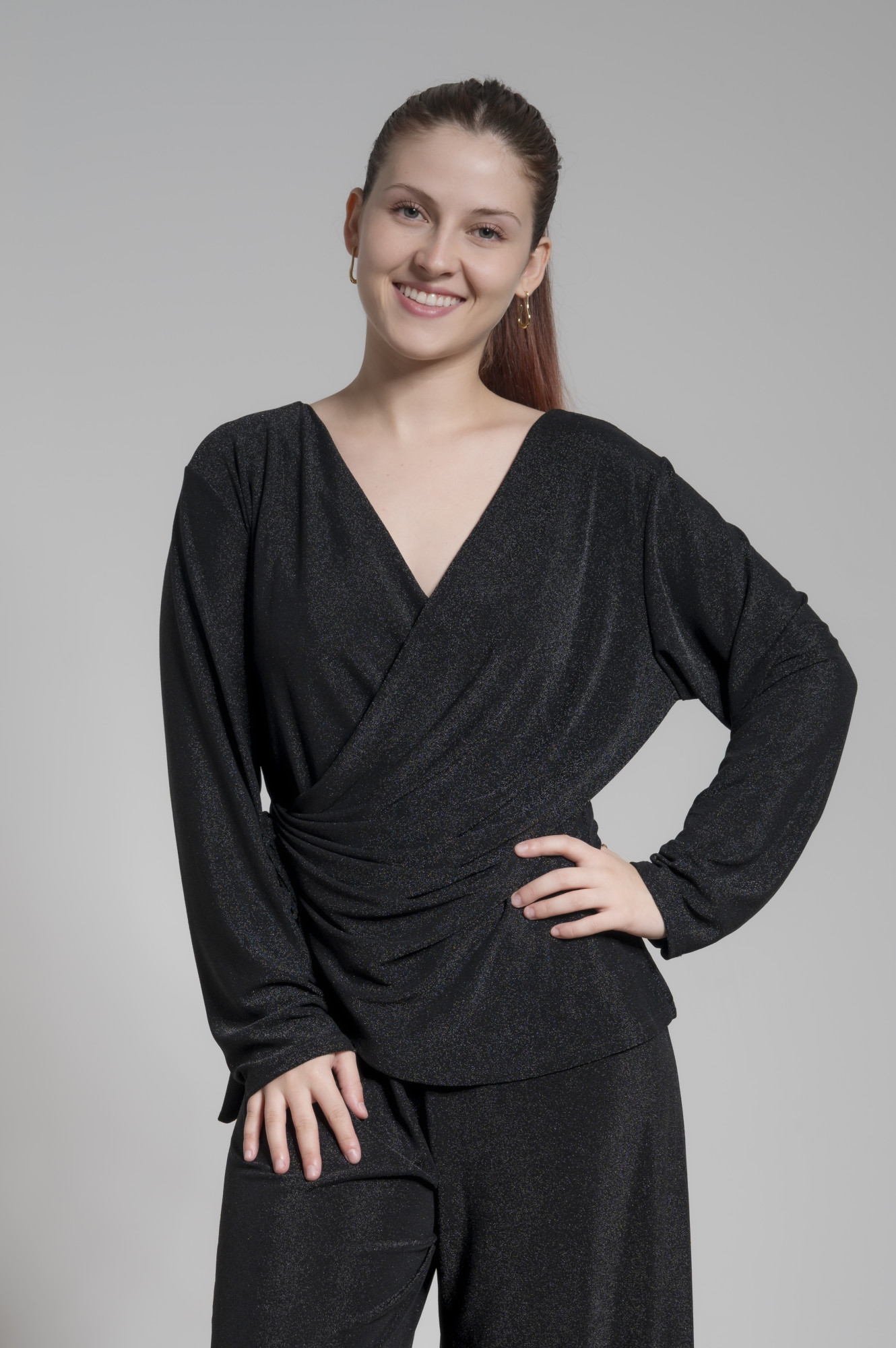 Blusa cruzada