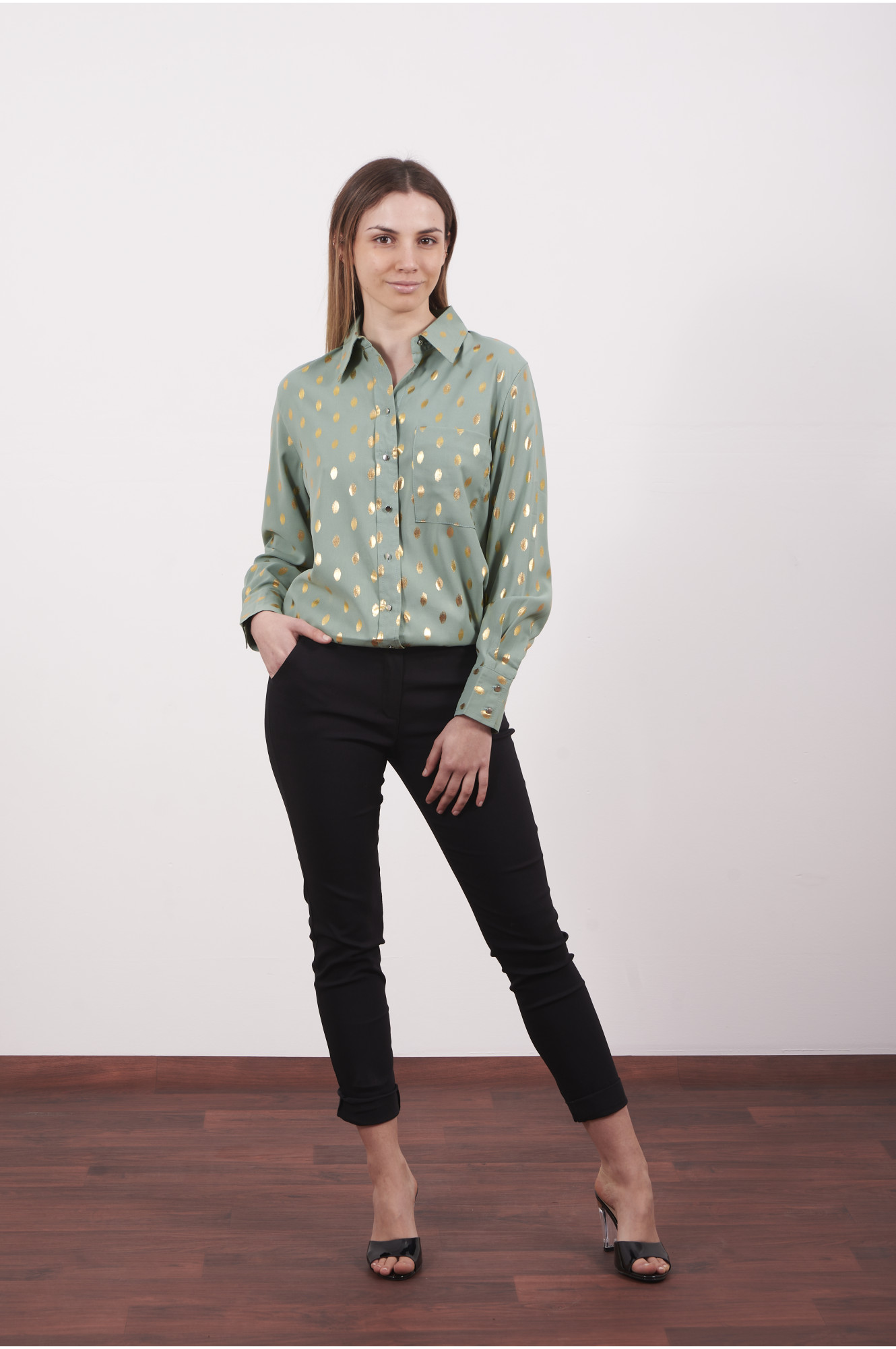 Camisa lunares