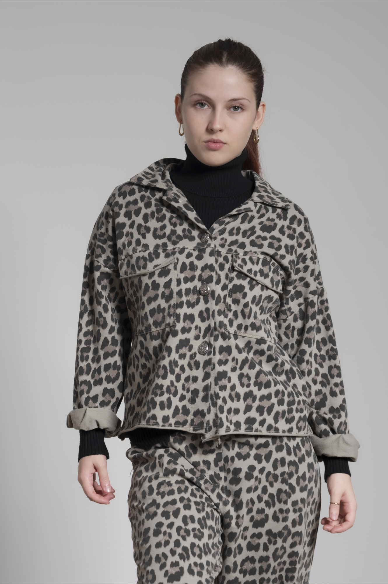 Chaqueta animal print