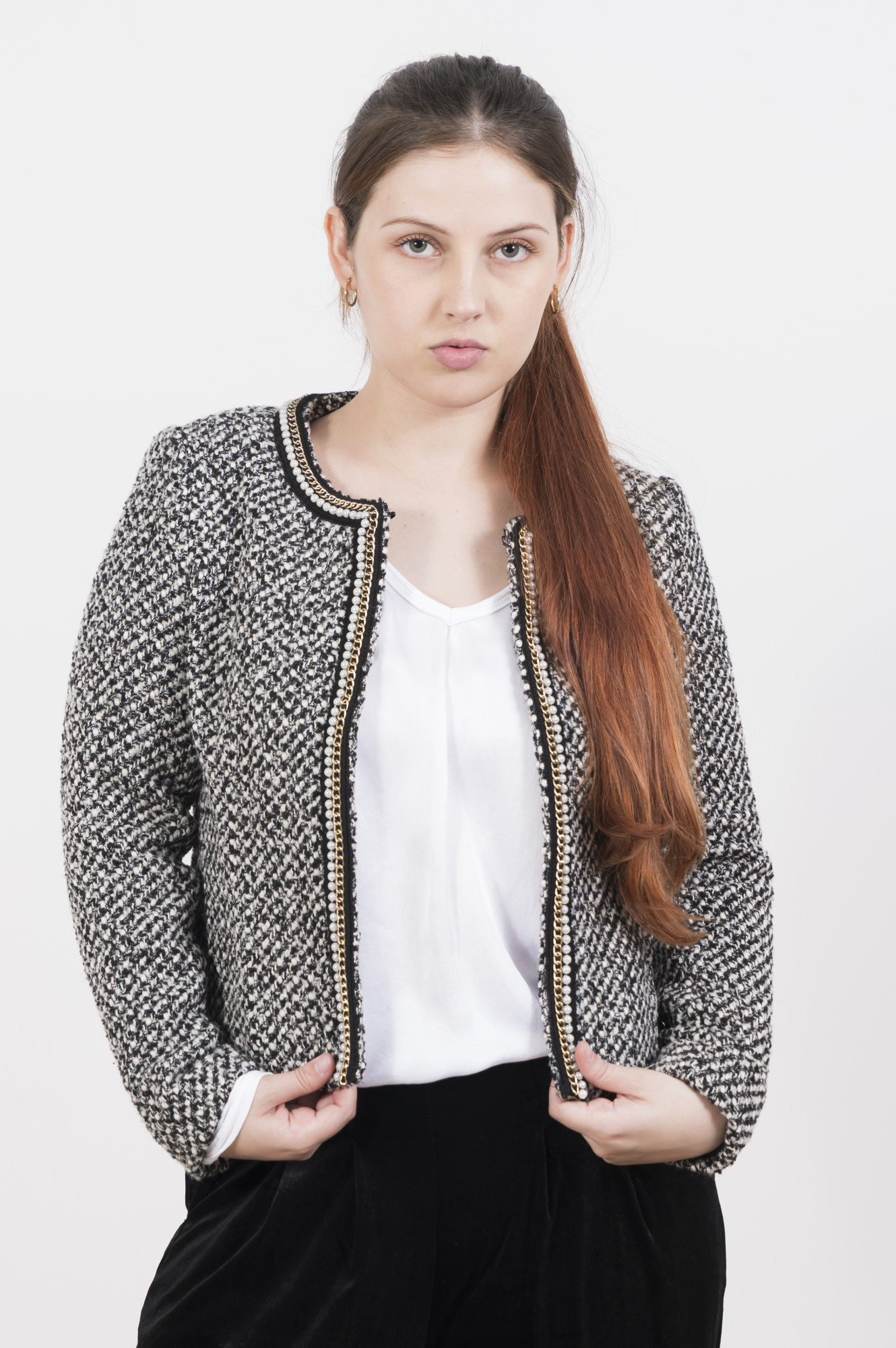 Chaqueta tweed