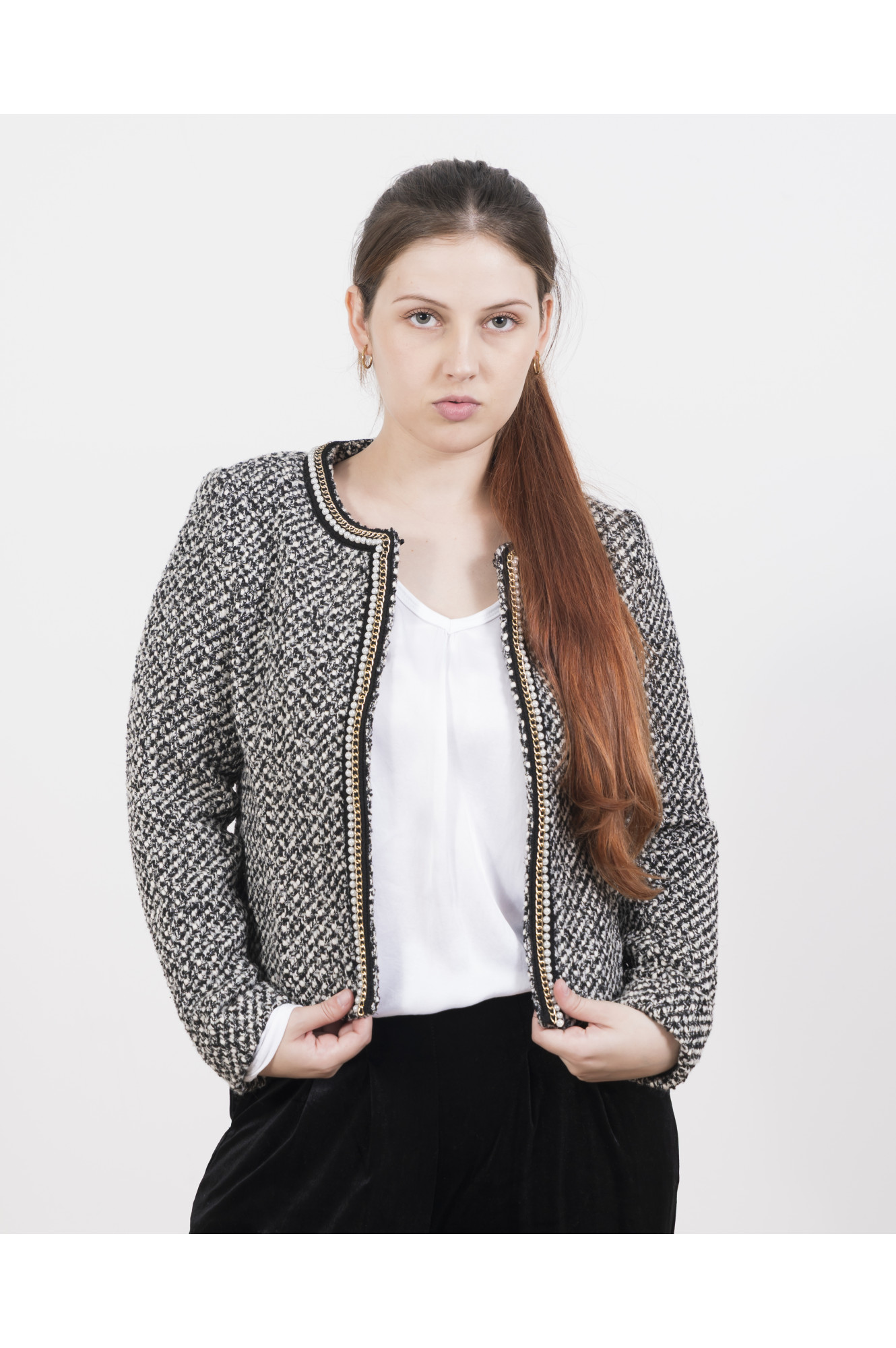 Chaqueta tweed