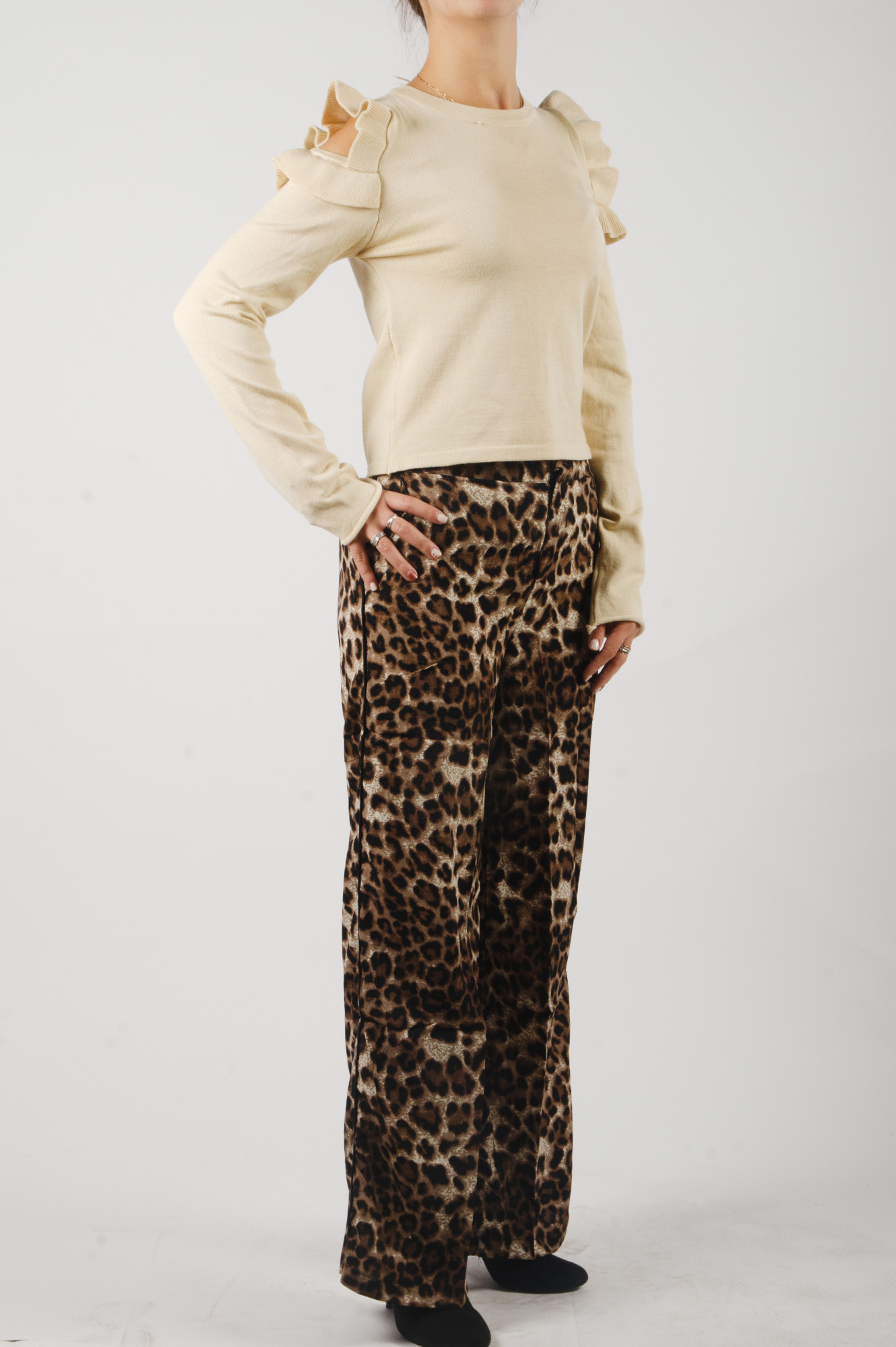 Pantalon animal print