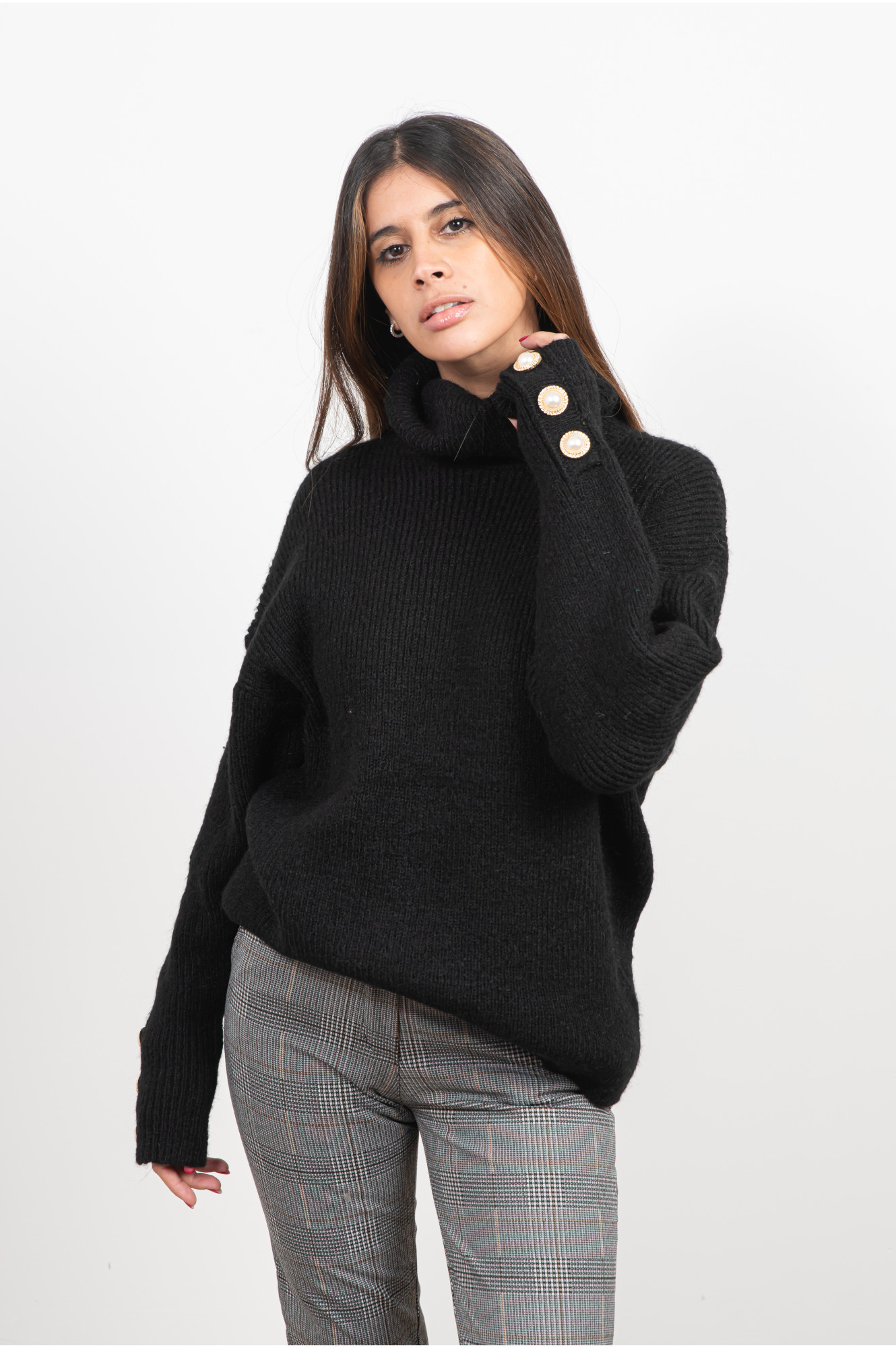 Poleron oversize