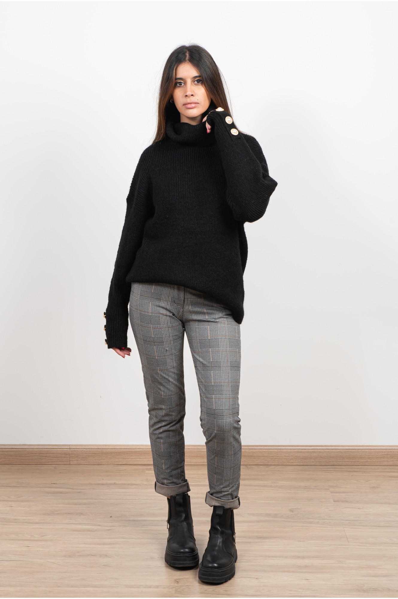 Poleron oversize