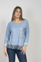 Remera blonda