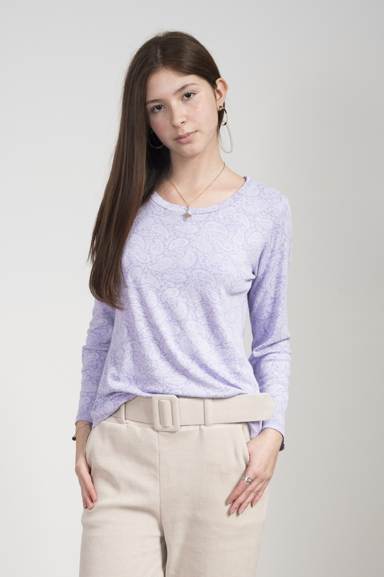 Remera paisley