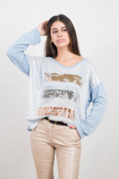 Remera organza