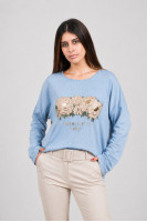 Remera oversize bloom