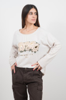 Remera oversize bloom