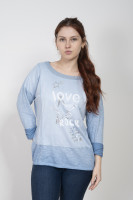 Remera combinada