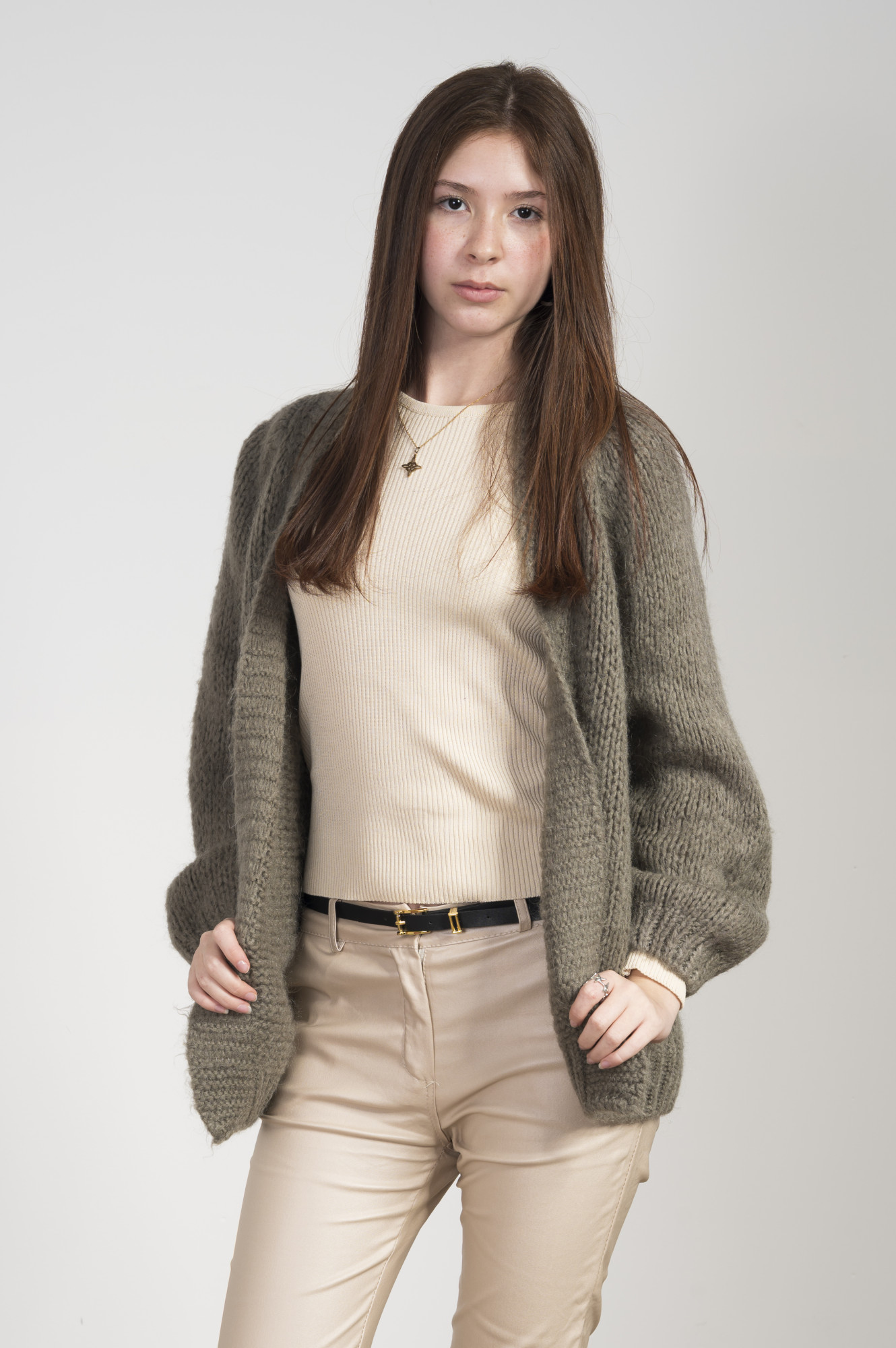 Saco cardigan basico