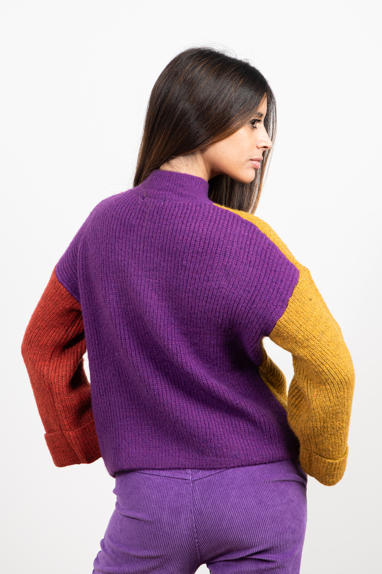 Sweater combinado