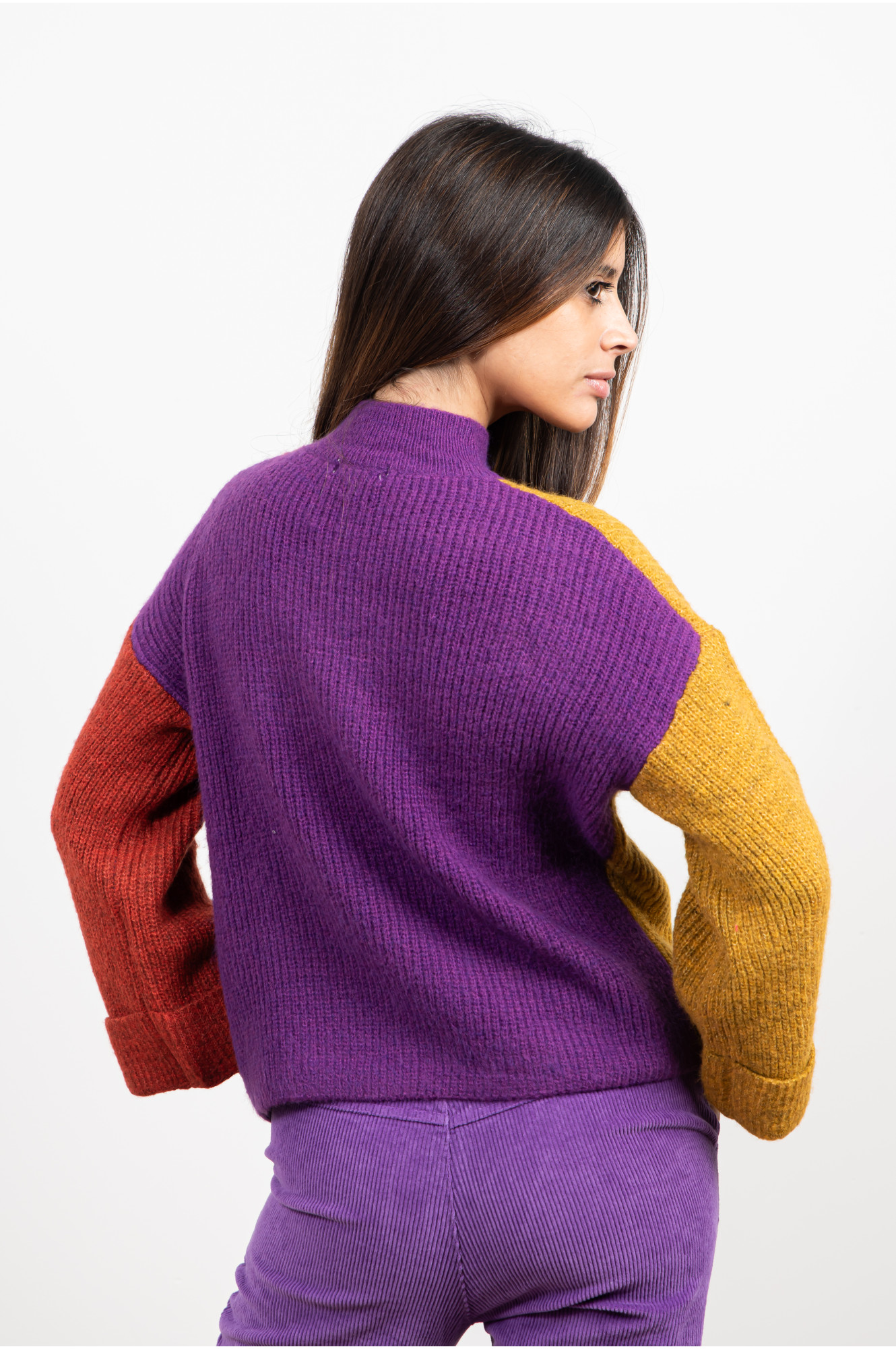 Sweater combinado