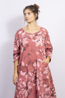 Vestido midi floral