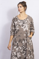 Vestido midi floral
