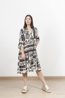Vestido boho midi