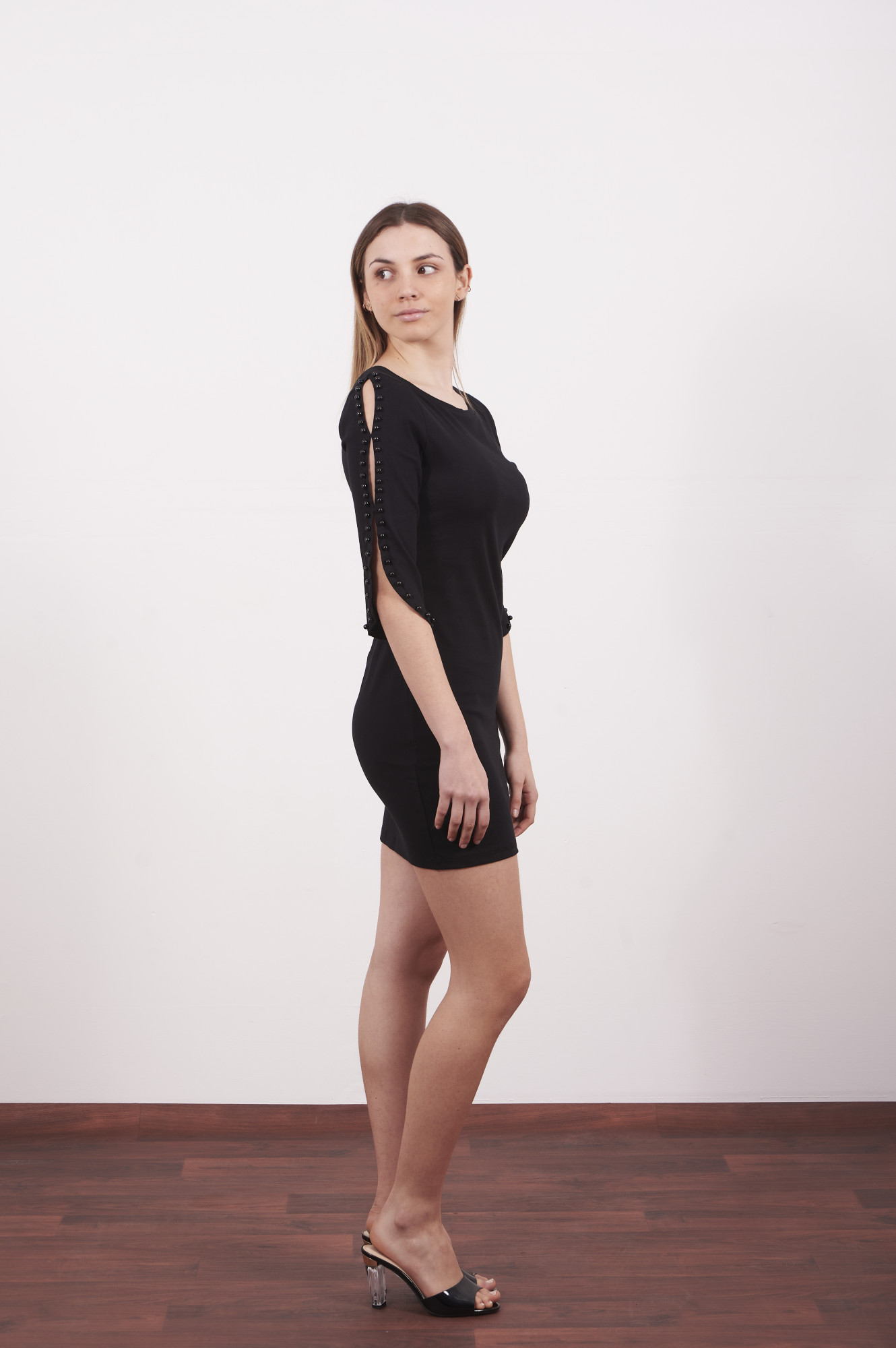 Vestido perlas