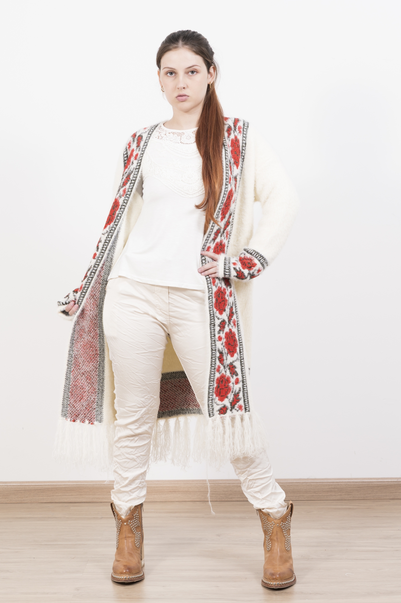 Saco jacquard