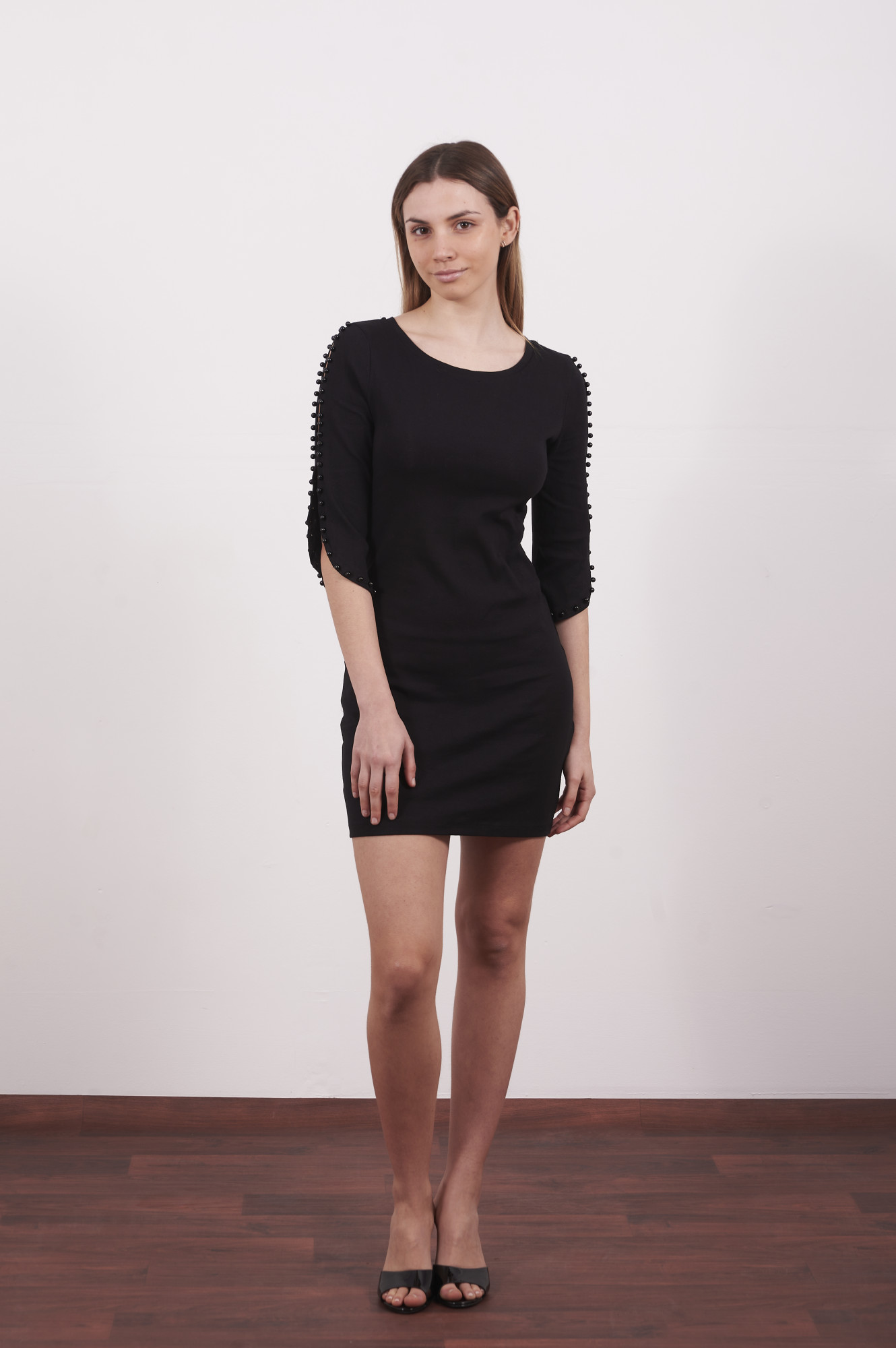 Vestido perlas